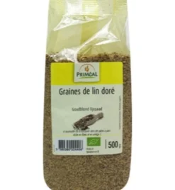 Priméal Lijnzaad Goudblond Bio (500 gr)