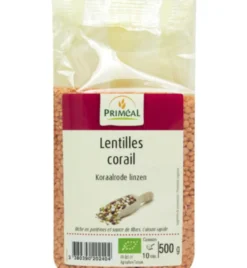 Priméal Linzen Rood Bio (500 gr)