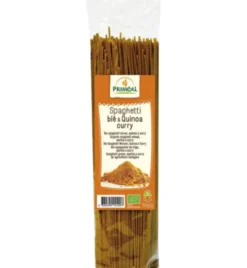 Priméal Organic Spaghetti Tarwe Quinoa Curry Bio (500 gr)