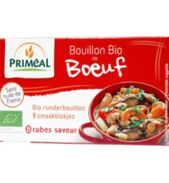 Priméal Runderbouillon Blokjes Bio (8 x 10 gr)