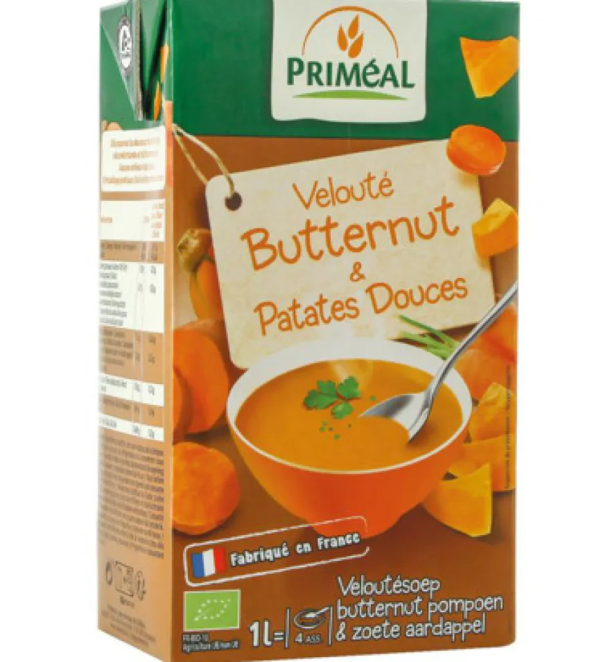 Priméal Soep Flespompoen Zoete Aardappel Bio (1000 ml)
