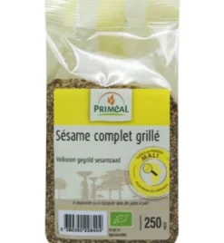 Priméal Volkoren Gegrild Sesamzaad Bio (250 gr)