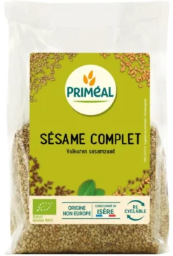 Priméal Volkoren Sesamzaad Bio (250 gr)