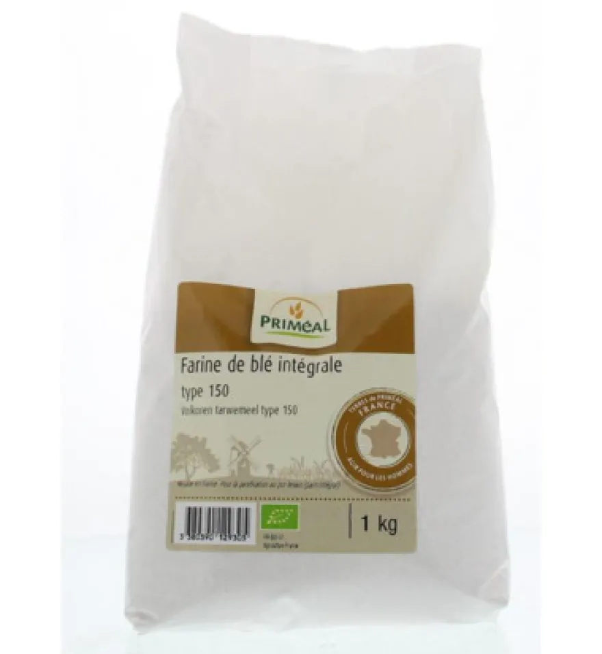 Priméal Volkoren Tarwemeel Borsa 150 Bio (1000 gr)