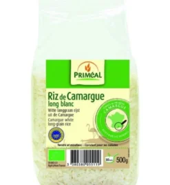 Priméal Witte Langgraan Rijst Camargue Bio (500 gr)