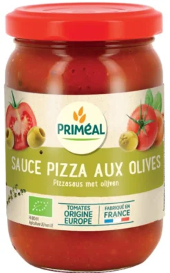 Primeal Pizza Saus Olijf Bio (200 gr)