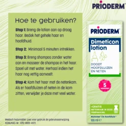 Prioderm Dimeticon Lotion + Netenkam (100 ml)