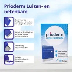 Prioderm Luizen En Netenkam (1 stuk)
