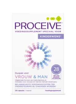 Proceive Kinderwens Duo Vrouw/Man (120 capsules)
