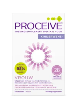Proceive Kinderwens Vrouw (60 capsules)