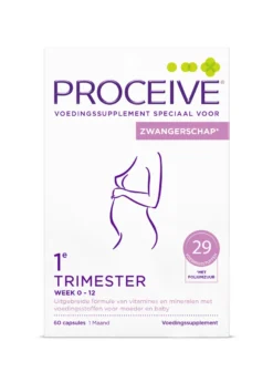Proceive Zwangerschap Trimester 1 (60 capsules)