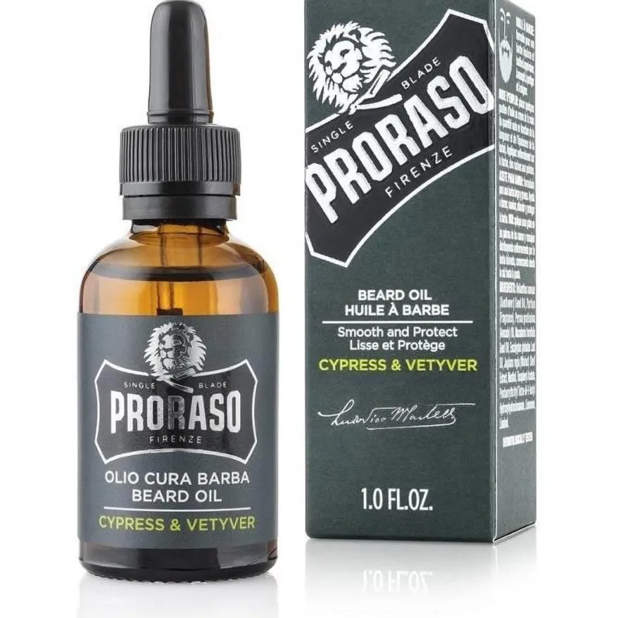 Proraso Beard Oil D Groen (30 ml)