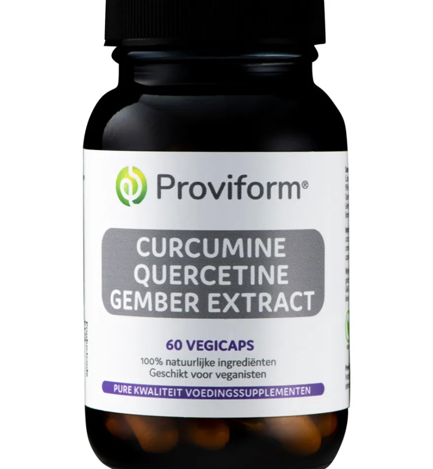 Proviform Curcumine Quercetine Gember Extract (60 vega capsules)