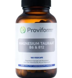 Proviform Magnesium Tauraat B6 & B12 (100 vega capsules)