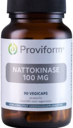 Proviform Nattokinasine 100mg Vegicaps (90 vegetarische capsules)