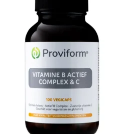 Proviform Vitamine B Actief Complex & C (100 vega capsules)