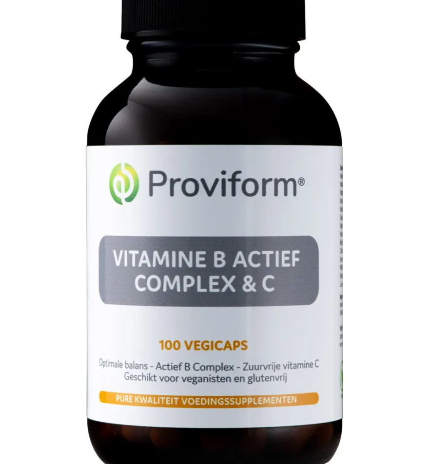 Proviform Vitamine B Actief Complex & C (100 vega capsules)