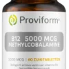 Proviform Vitamine B12 – 5000 Mcg Methylcobalamine (60 tabletten)