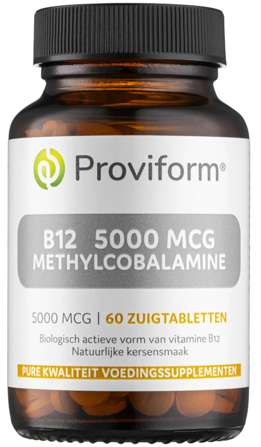 Proviform Vitamine B12 – 5000 Mcg Methylcobalamine (60 tabletten)
