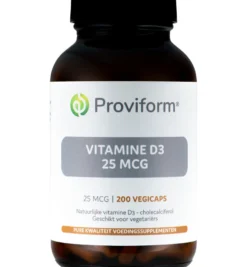Proviform Vitamine D3 25Mcg (200 vega capsules)
