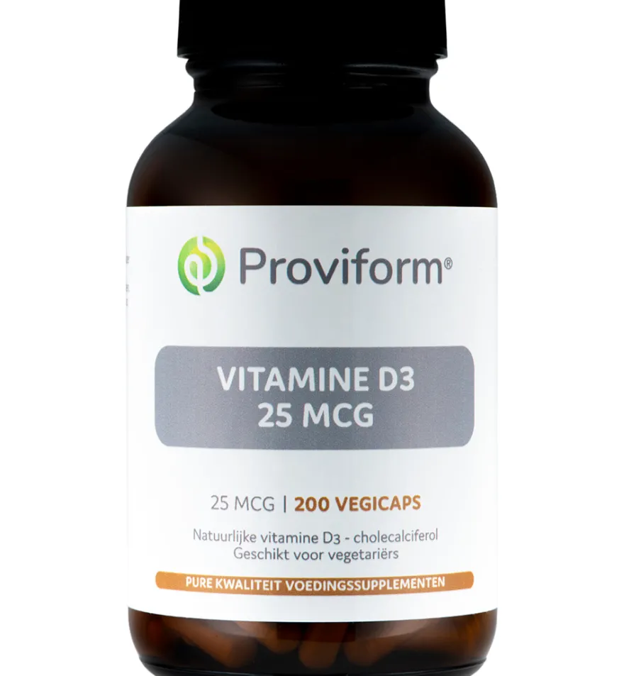 Proviform Vitamine D3 25Mcg (200 vega capsules)