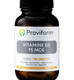 Proviform Vitamine D3 75Mcg (100 vega capsules)