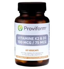 Proviform Vitamine K2 100Mcg & D3 75Mcg (60 vega capsules)