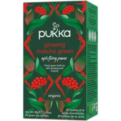 Pukka Organic Teas Ginseng Matchagreen Bio (20 zakjes)