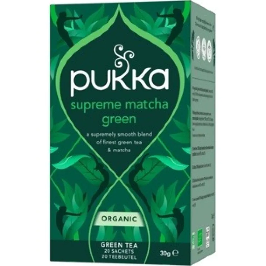 Pukka Organic Teas Supreme Matchagreen Tea Bio (20 zakjes)