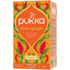 Pukka Organic Teas Three Ginger Bio (20 zakjes)