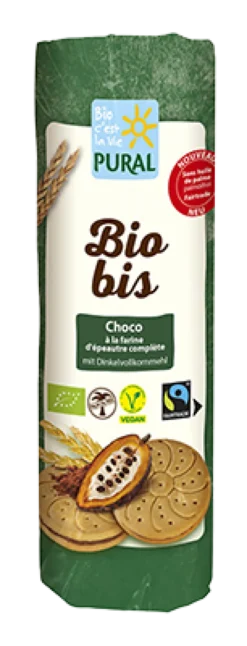 Pural Biobis Spelt Chocolade zonder Palmolie (petit Prince) Bio (320 gr)