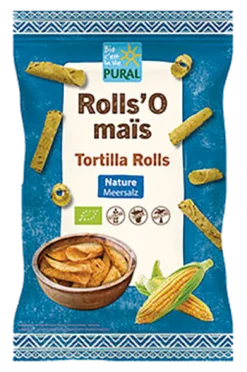 Pural Tortilla Rolls Natuur Bio (125 gr)