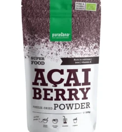 Purasana Acai Bessen Poeder/Poudre Baies D’Acai Vegan Bio (100 gr)