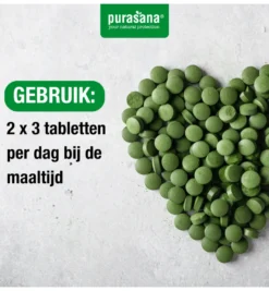 Purasana Chlorella 500 Mg Bio (500 tabletten)