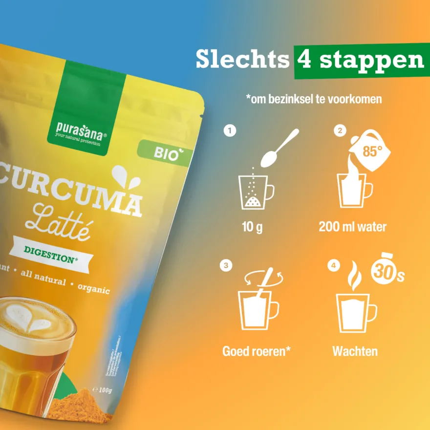 Purasana Curcuma Latté Poeder (100 gr)