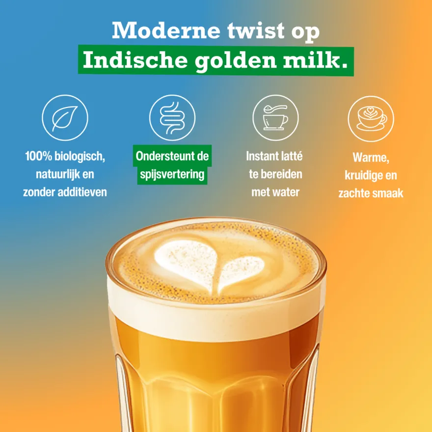 Purasana Curcuma Latté Poeder (100 gr)