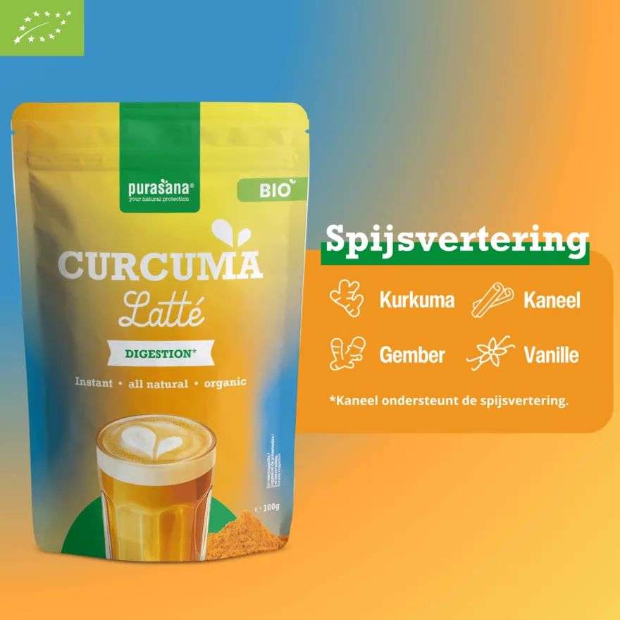 Purasana Curcuma Latté Poeder (100 gr)