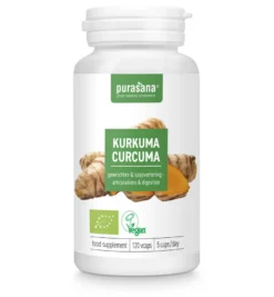 Purasana Curcuma Vegan Bio (120 vega capsules)