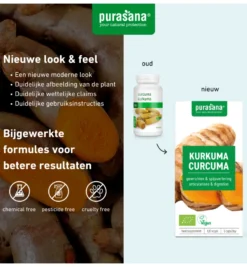 Purasana Curcuma Vegan Bio (120 vega capsules)