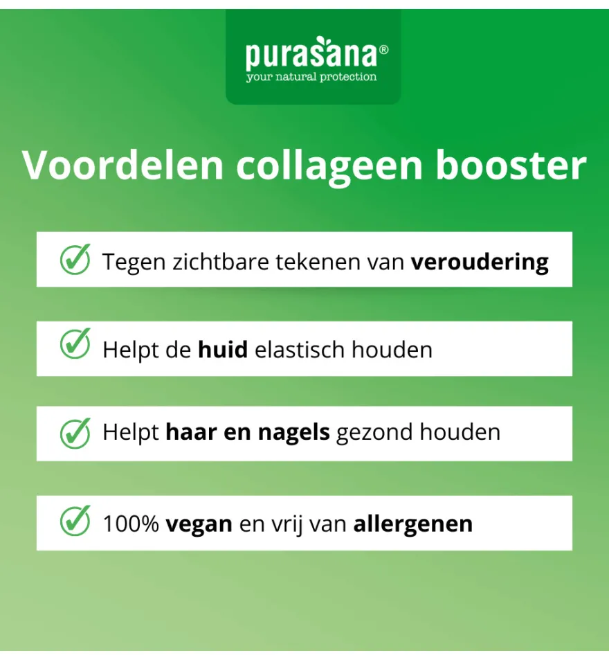 Purasana Feel Beautiful – Vegan Collageen Booster (250 gr)