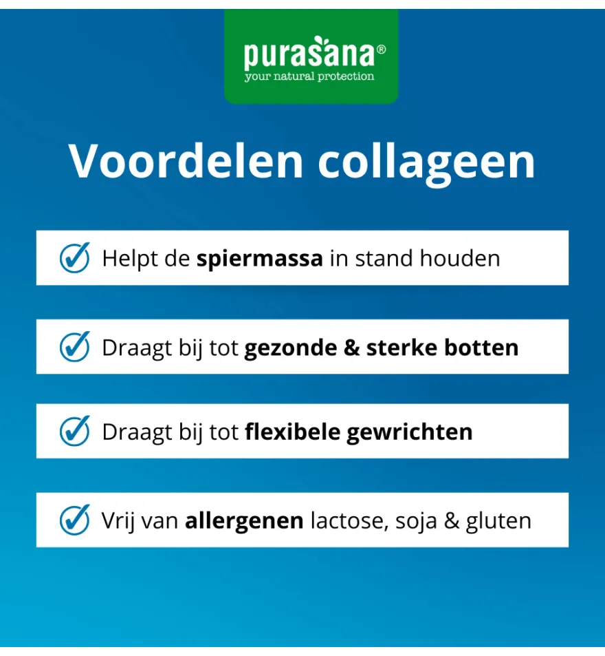 Purasana Feel Flexible – Collagen (250 gr)