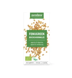 Purasana Fenegriek/Fenugrec Vegan Bio (120 vega capsules)