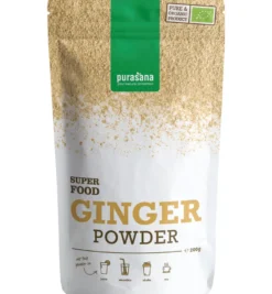 Purasana Gember Poeder – Vegan Bio (200 gr)