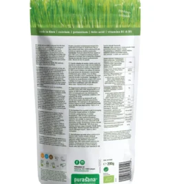 Purasana Gerstegras Poeder/Poudre Herbe D’Orge Vegan Bio (200 gr)