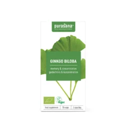 Purasana Ginkgo Biloba Vegan Bio (70 vega capsules)