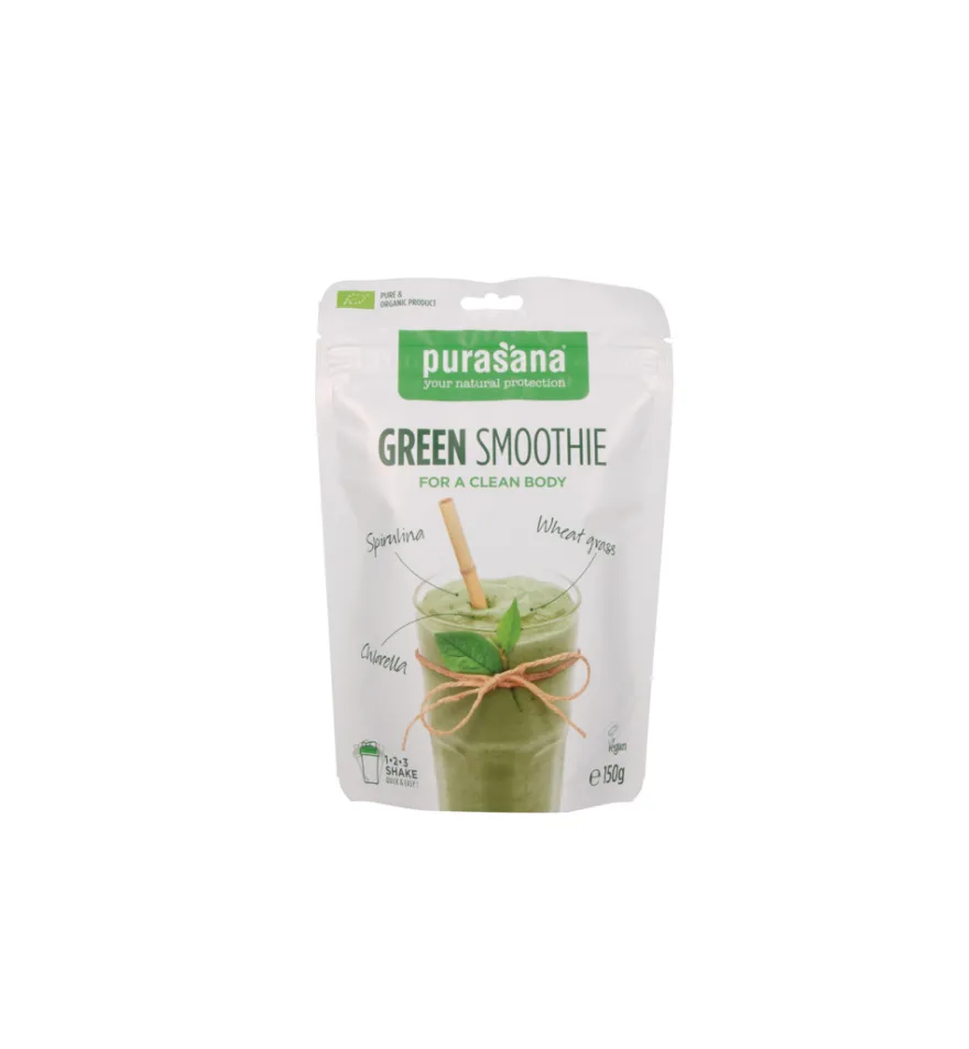 Purasanagreen Smoothie Shake Vegan Bio (150 gr)