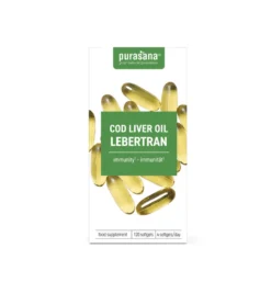Purasana Levertraan/Huile De Foie De Morue (120 capsules)