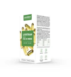 Purasana Levertraan/Huile De Foie De Morue (120 capsules)