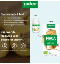 Purasana Maca Vegan Bio (120 vega capsules)