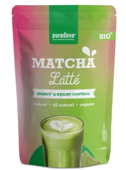 Purasana Matcha Latté Poeder (100 gr)